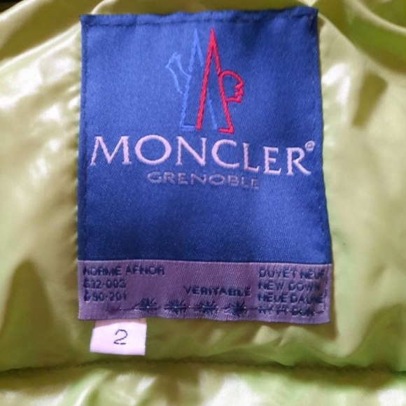 Moncler vintage green warm puffer ski jacket medium - Picture 2 of 4